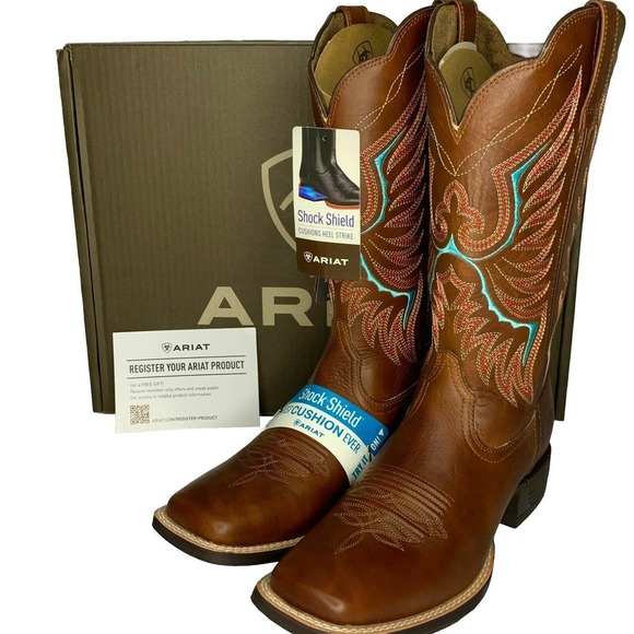 Ariat Boots Women Rockdale in Distressed Brown